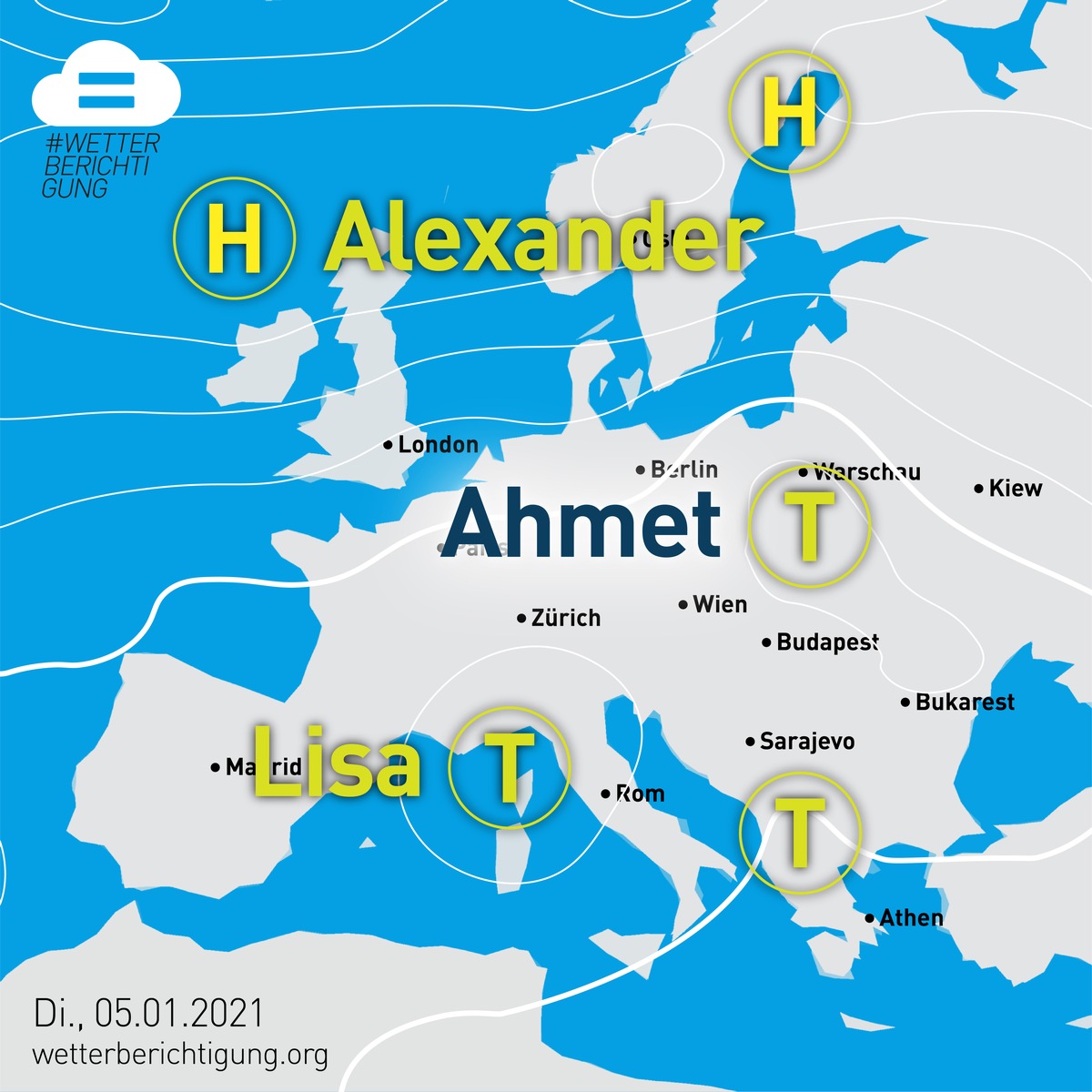 Kampagne #Wetterberichtigung: Auch das Wetter hat jetzt Migrationshintergrund