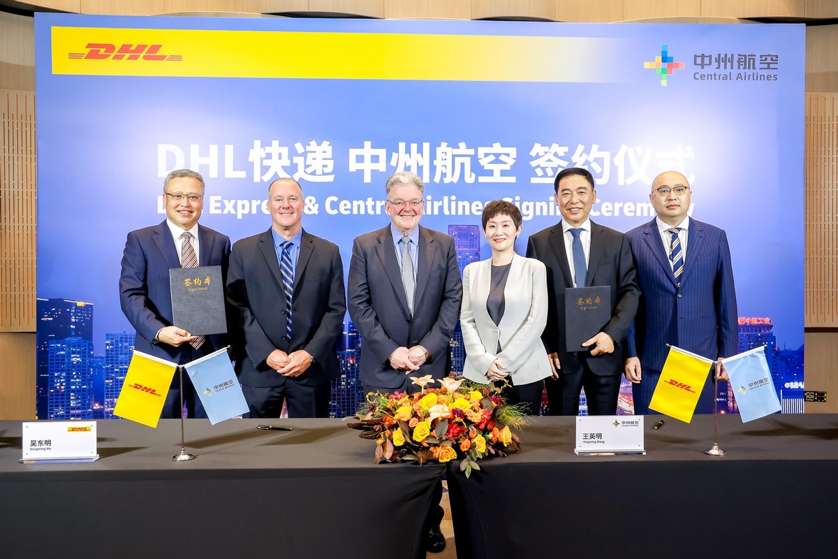 PM: DHL und Central Airlines unterzeichnen Absichtserklärung zur Bildung einer neuen Partnerschaft / PR: DHL and Central Airlines ink Letter of Intent to form new partnership