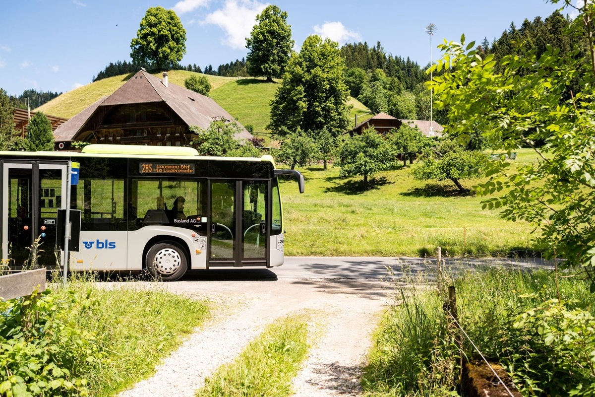 Medienmitteilung: Die BLS bringt Wanderer wieder zu drei bekannten Ausflugszielen im Emmental