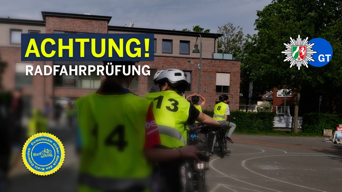 POL-GT: Fahrradprüfung an der Grundschule Große Heide