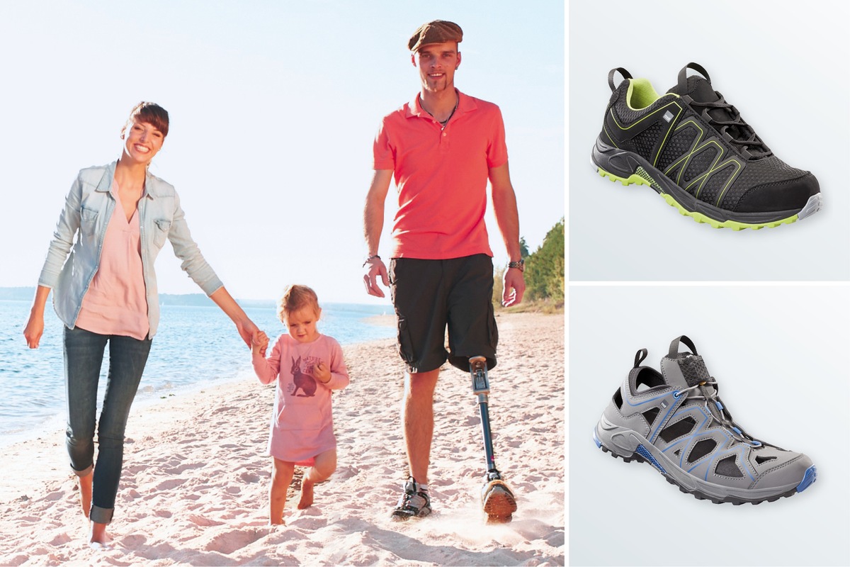 Der Sommer kann kommen / Die neuen medi Schuhe Summer Blue und medi M-Lite GS