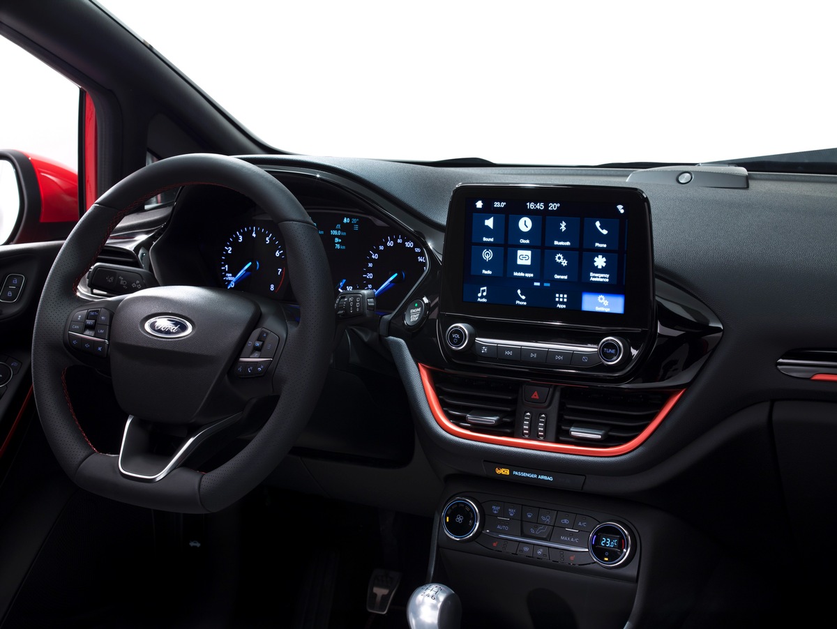 Der Neue Ford Fiesta Der Technologisch
