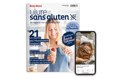 Betty Bossi lance un nouveau magazine &quot;Vivre sans gluten&quot;