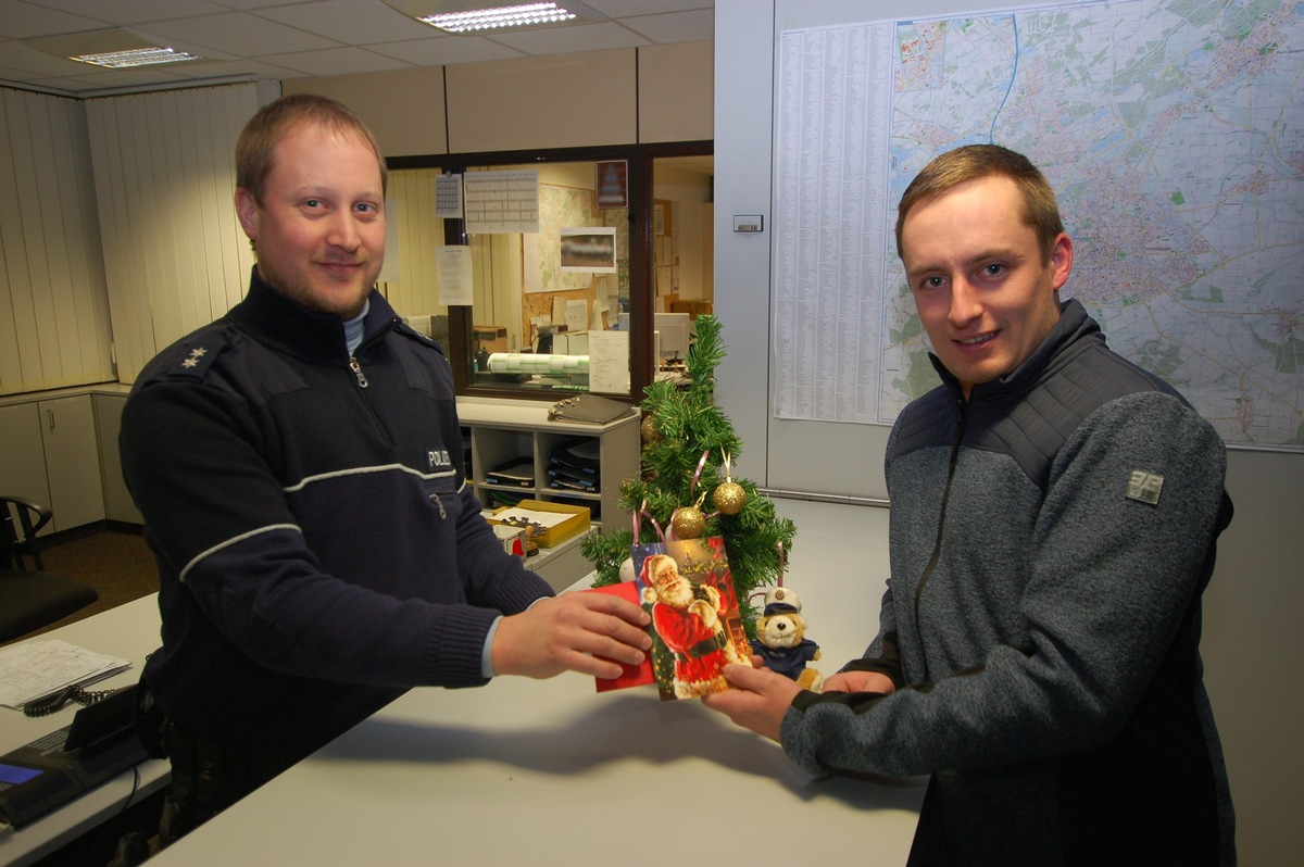 POL-PB: Folgemeldung zu: Polizei sucht Besitzer von Weihnachtspost - 
Junger Mann aus Leiberg freut sich über verspätetes Weihnachtsgeschenk