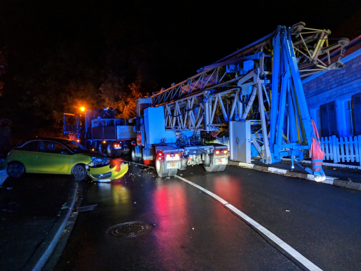 POL-PDKH: Verkehrsunfall unter Alkoholeinfluss - Wiederholungstäter