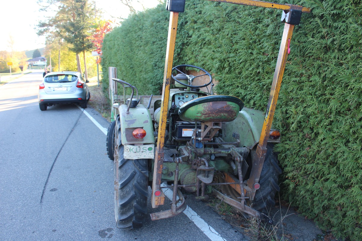 POL-PDKL: Verkehrsunfall bei tiefstehender Sonne