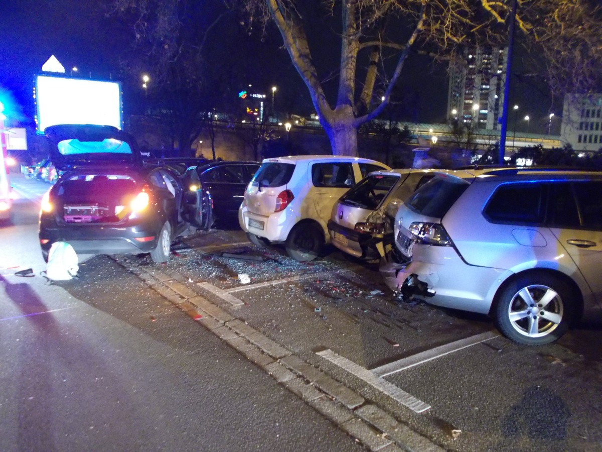 POL-PPRP: (Ludwigshafen) - Unter Medikamenteneinfluss unterwegs - Verkehrsunfall