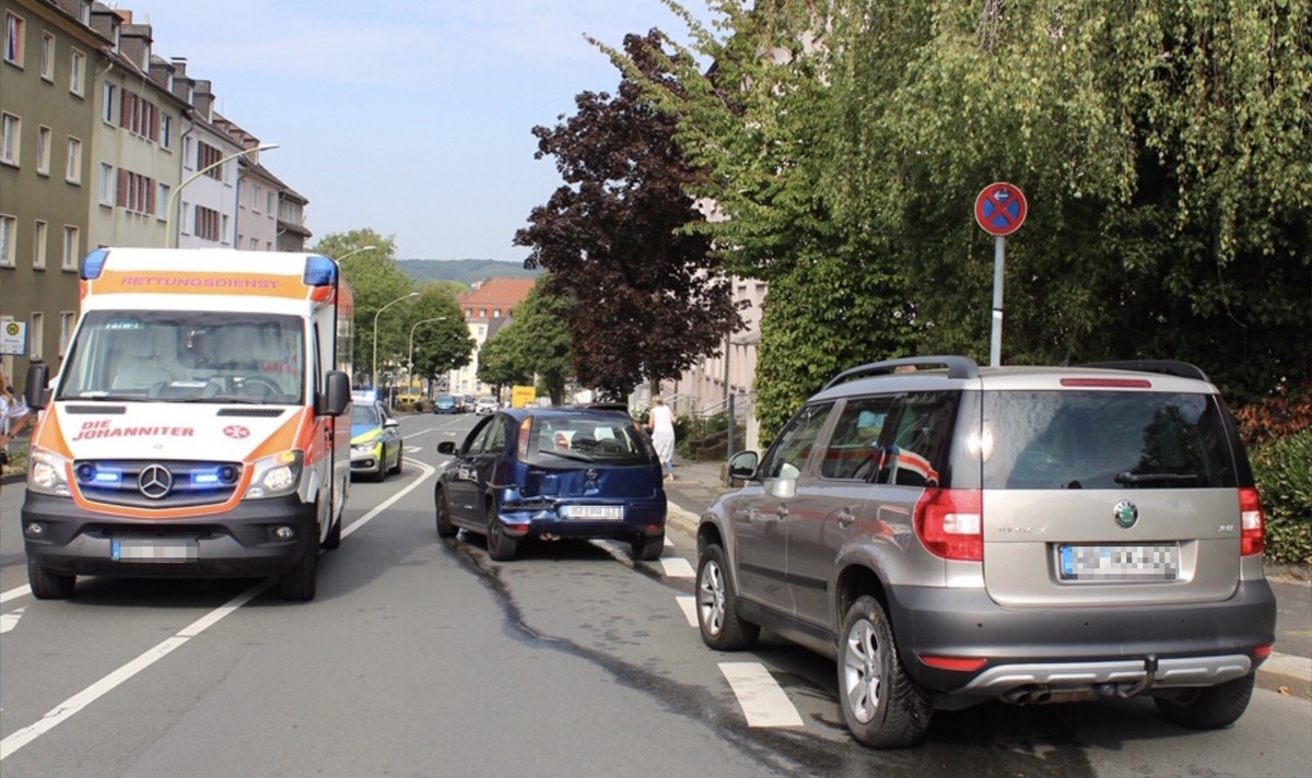 POL-HA: Auffahrunfall auf der Haldener Straße