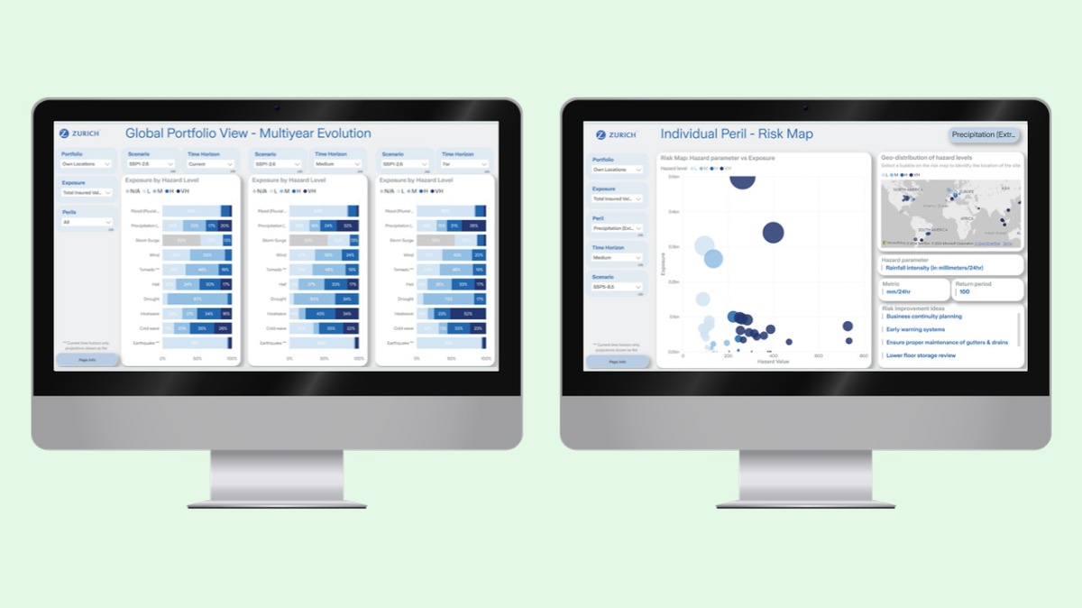 Klimarisiken für Mittelstand und Gemeinden im Fokus: Zurich stellt spezielles Risiko-Analyse-Tool bereit