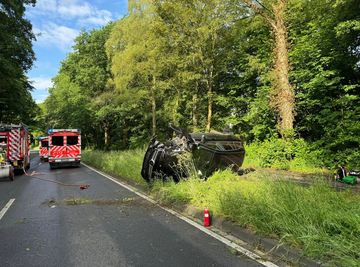 FW-BO: Verkehrsunfall auf der Königsallee