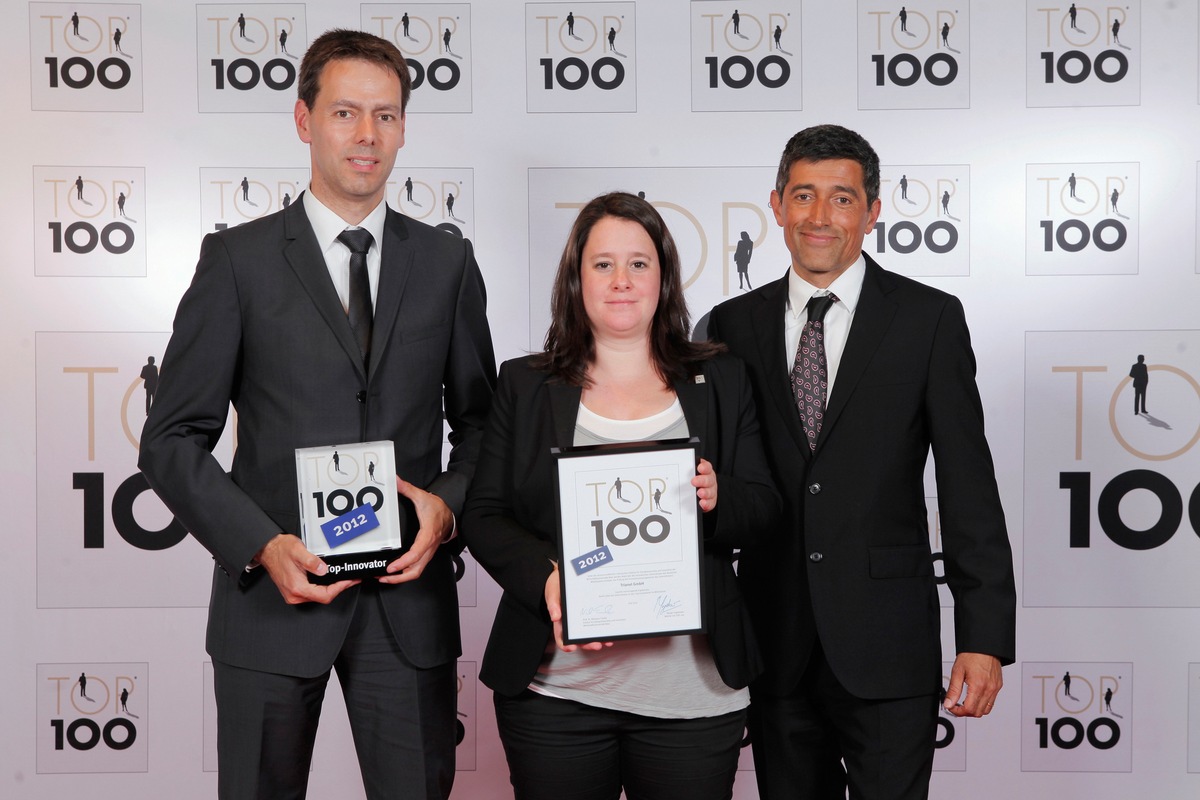 Trianel als Ideenschmiede ausgezeichnet / Ranga Yogeshwar ehrt die innovativsten Mittelständler / Trianel GmbH aus Aachen zählt zu den &quot;Top 100&quot; (BILD)