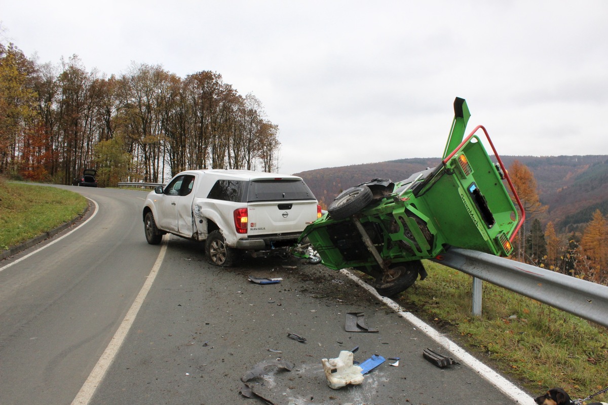 POL-PDNR: Brachbach - Verkehrsunfall mit Personenschaden