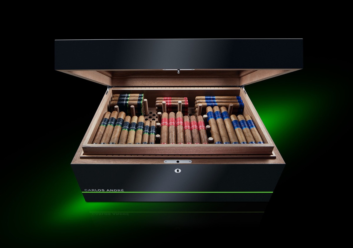 Premium Lagerung für Zigarren: Der Carlos André Humidor