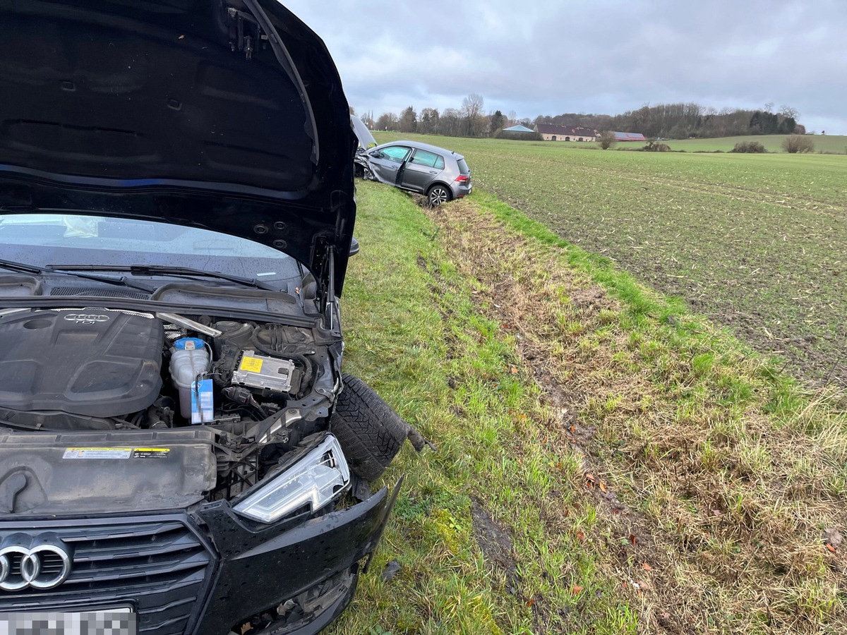 POL-COE: Billerbeck, L577/ Autos zusammengestoßen