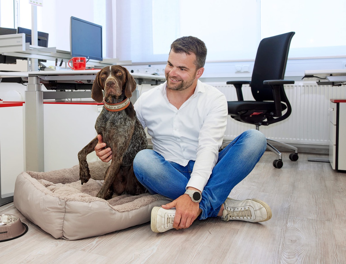 Ein starkes Team mit Kollege Hund