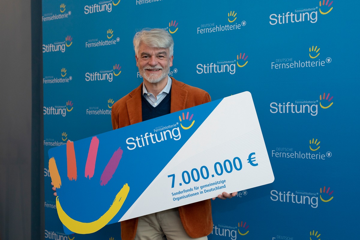 7 Millionen Euro Sonderfonds der Stiftung Deutsche Fernsehlotterie für gemeinnützige Projekte ausgeschöpft