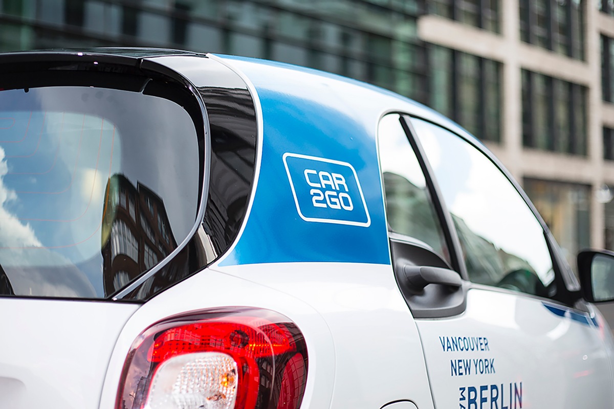 car2go wächst im weltweiten Carsharing-Geschäft