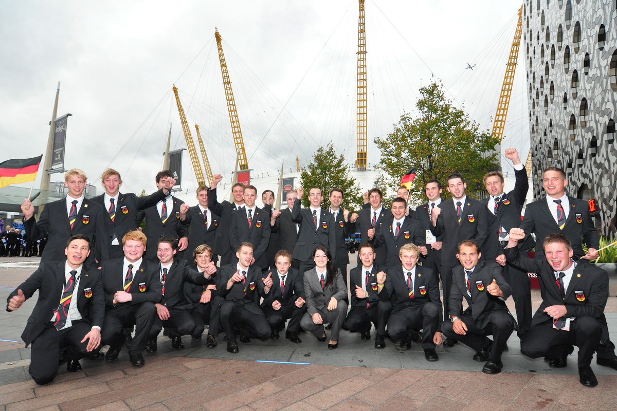 Auf dem Weg zu Gold - Deutsche Berufe-Nationalmannschaft zeigt ihr Können bei Weltmeisterschaften WorldSkills 2011 in London (mit Bild)