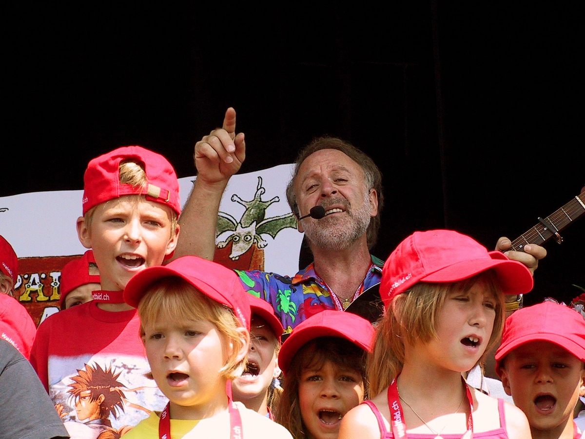 Weltbild Familientag mit Peter Reber ein voller Erfolg: Über  4&#039;000 Personen auf dem Gurten