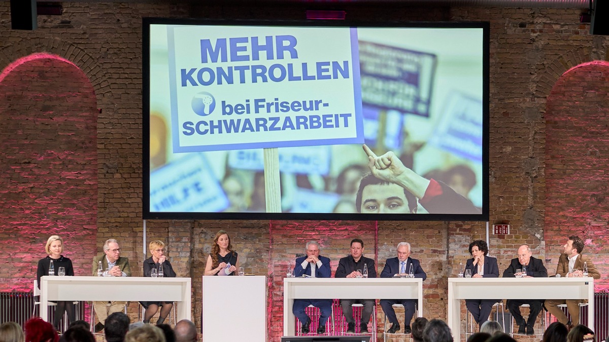 Friseure geeint - Politik hört zu, bleibt aber unkonkret