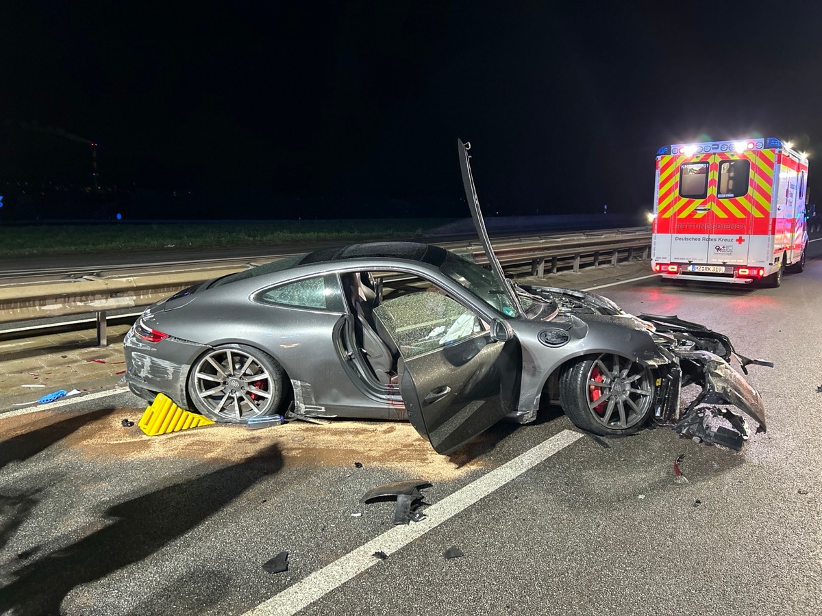 POL-PDKH: Verkehrsunfall mit schwer verletztem Unfallbeteiligten und hohem Sachschaden