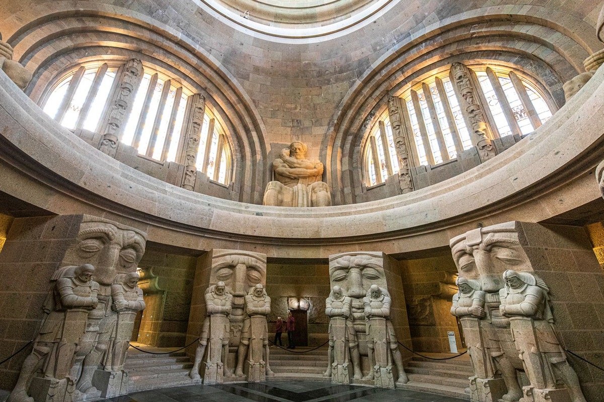 Das Völkerschlachtdenkmal in Leipzig war Drehort von „Tribute von Panem 5“