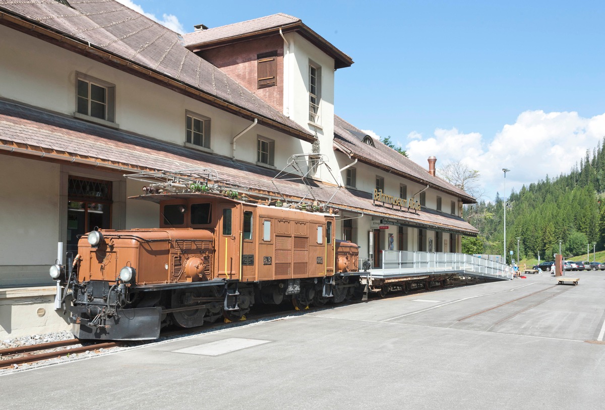 Bahnmuseum Albula Bergün: Tag der Bahnfreunde am 1. Juni 2013 / Geburtstag, Sonderangebot, Generalversammlung und viele neue Ideen (BILD)