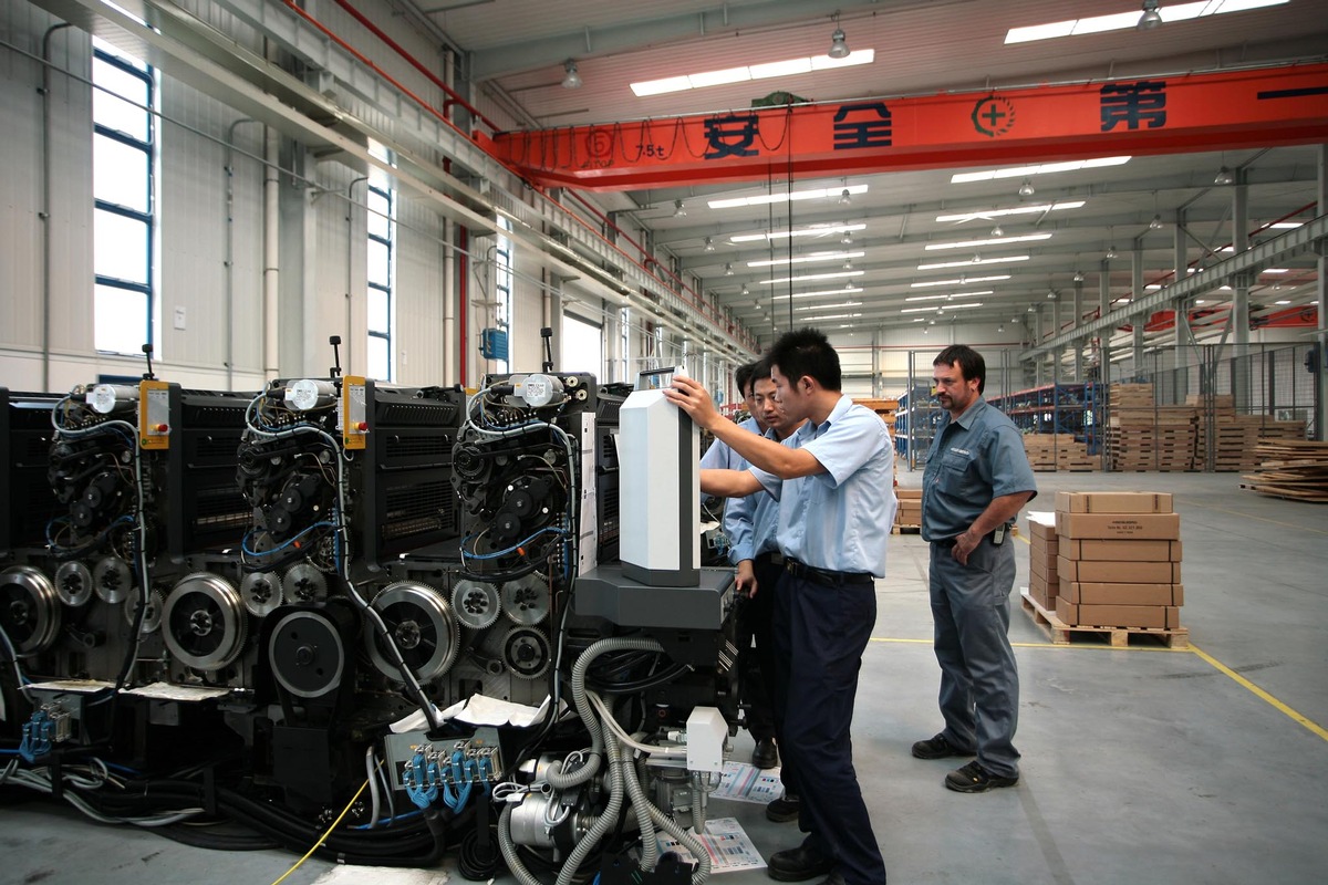 Heidelberger Druckmaschinen AG weiht neues Werk in Shanghai ein - Bild