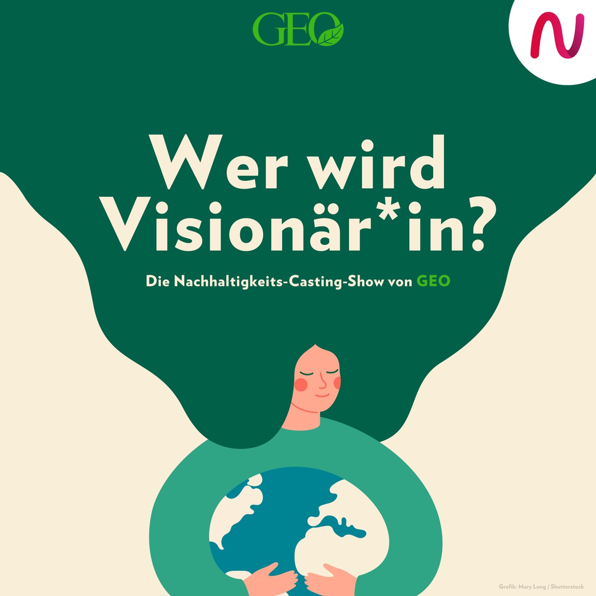 GEO startet neuen Nachhaltigkeits-Podcast &quot;Wer wird Visionär*in?&quot;- die erste Castingshow im Audioformat