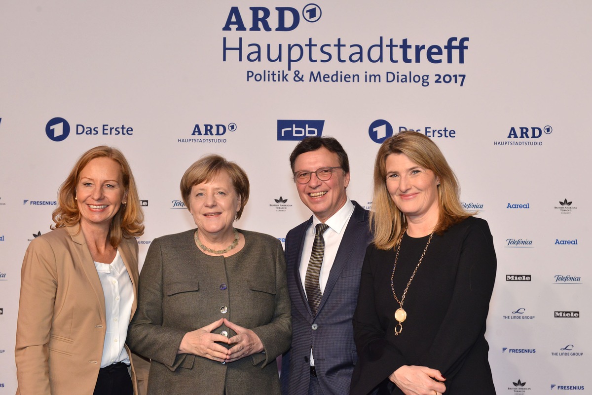 &quot;Who is Who&quot; aus Politik und Medien trifft sich beim ARD-Hauptstadttreff 2017