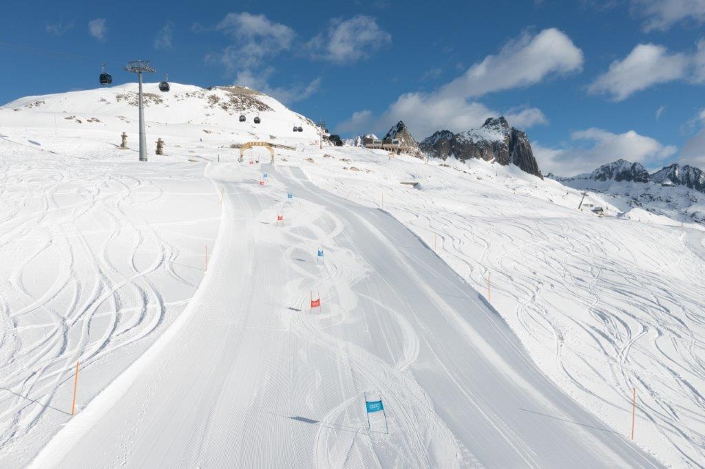 Von Peking direkt nach Andermatt:  Aline Danioth erhält ihre eigene Rennpiste auf dem Gütsch