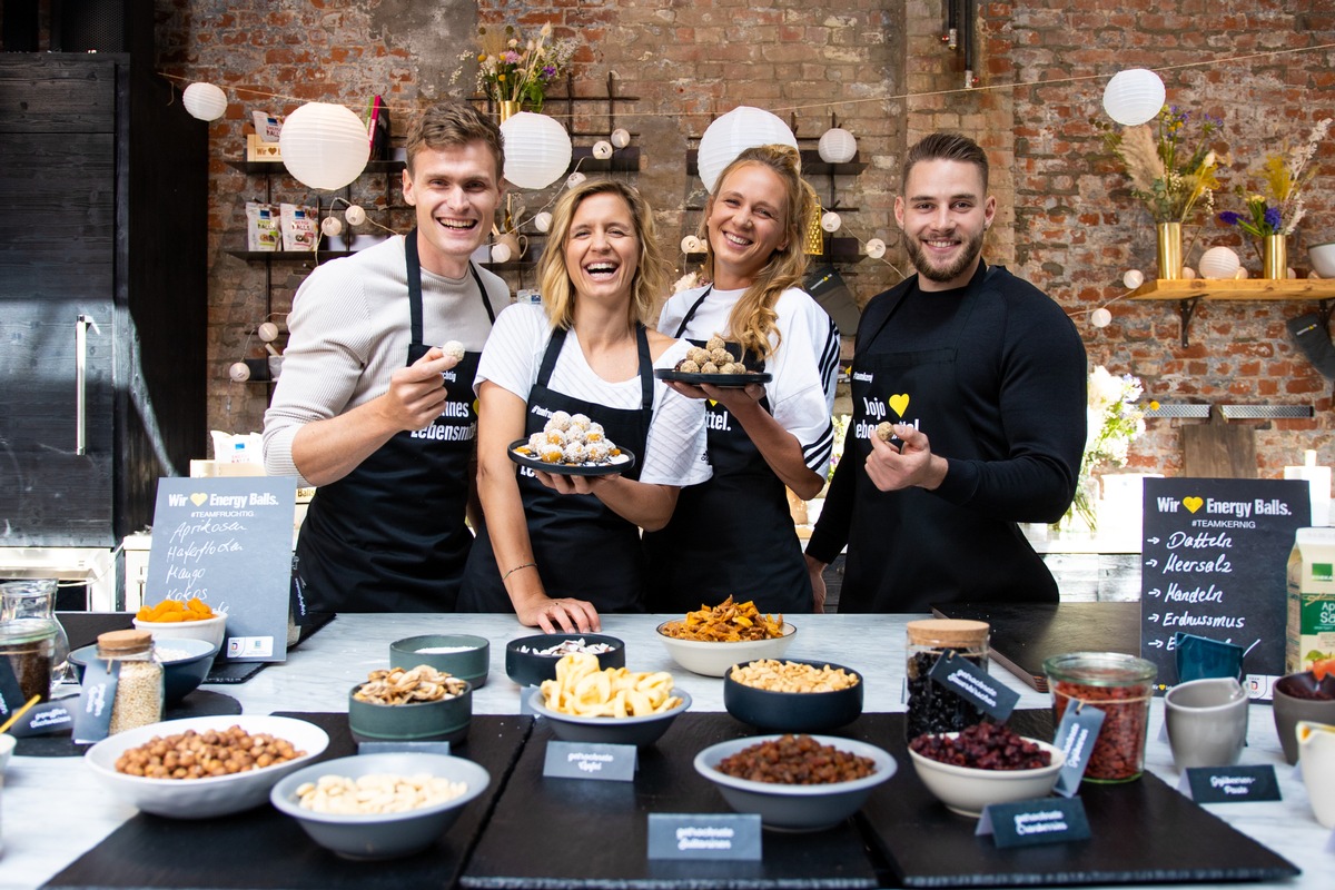 Olympische Winterspiele 2022: EDEKA bringt Team Deutschland-Snack Balls in die Märkte und kocht mit Athlet:innen