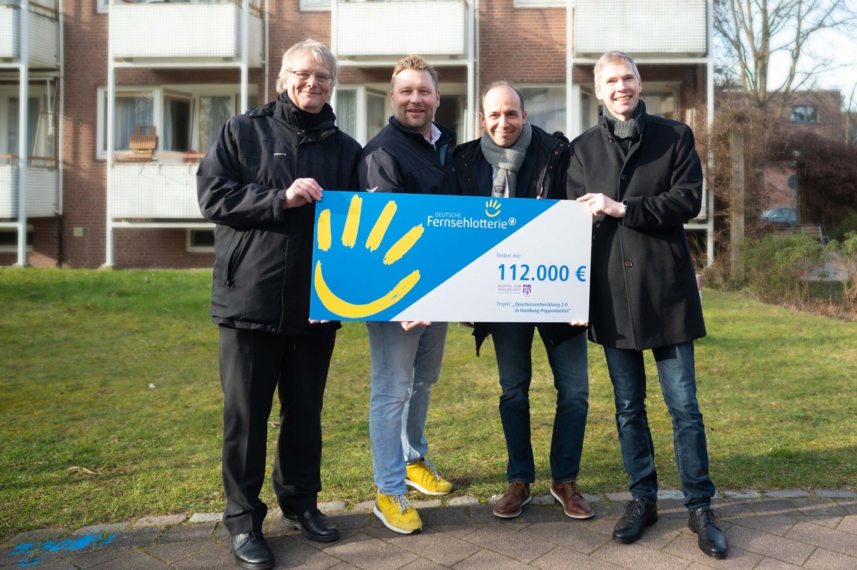 DEUTSCHE FERNSEHLOTTERIE fördert in Hamburg-Wandsbek