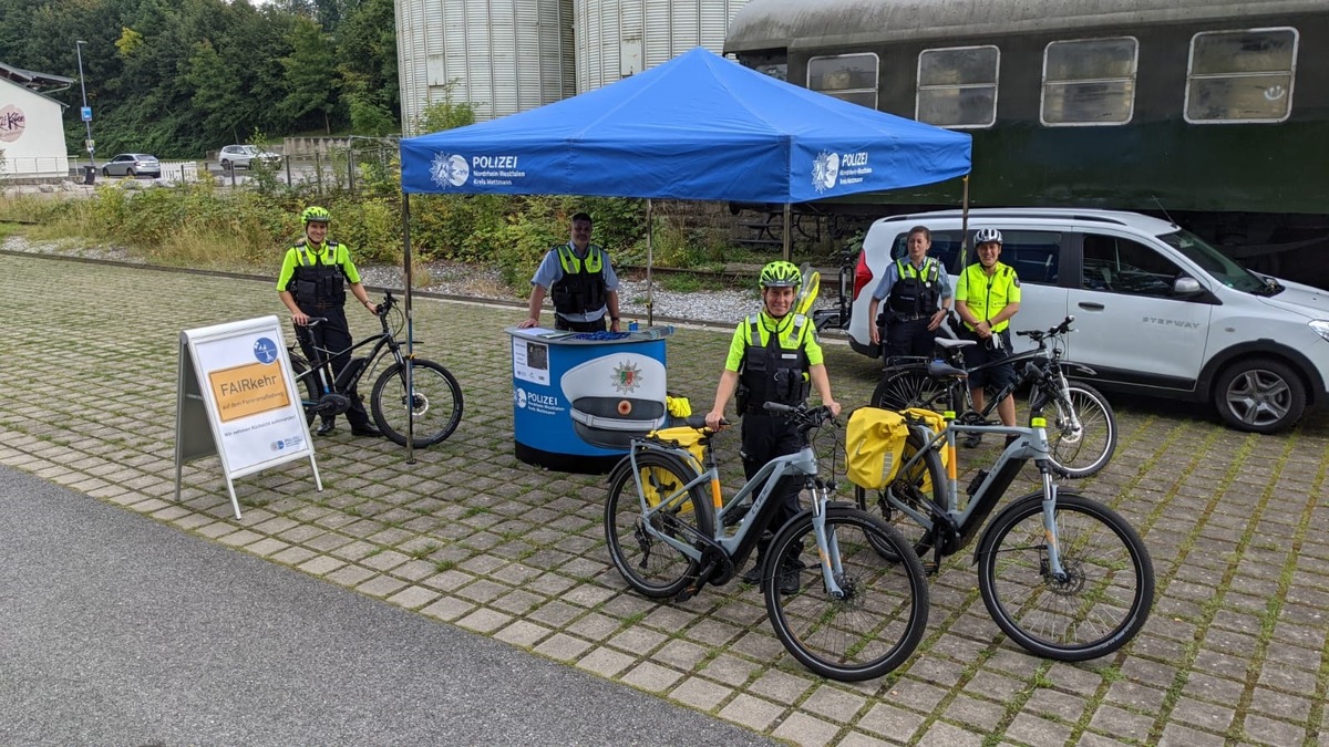 POL-ME: Großer Andrang bei Fahrradcodieraktion und Fahrsicherheitstraining - Weitere Kontrollen - Kreis Mettmann - 2109093