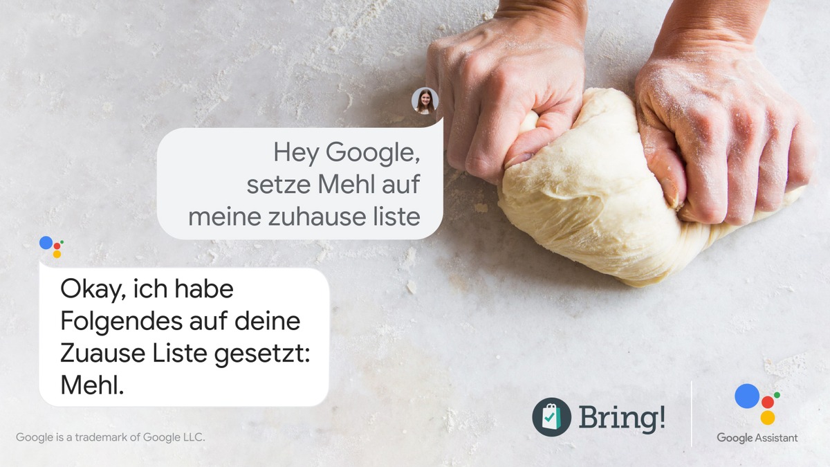 Einkaufs-App Bring! jetzt in Google Assistant integriert