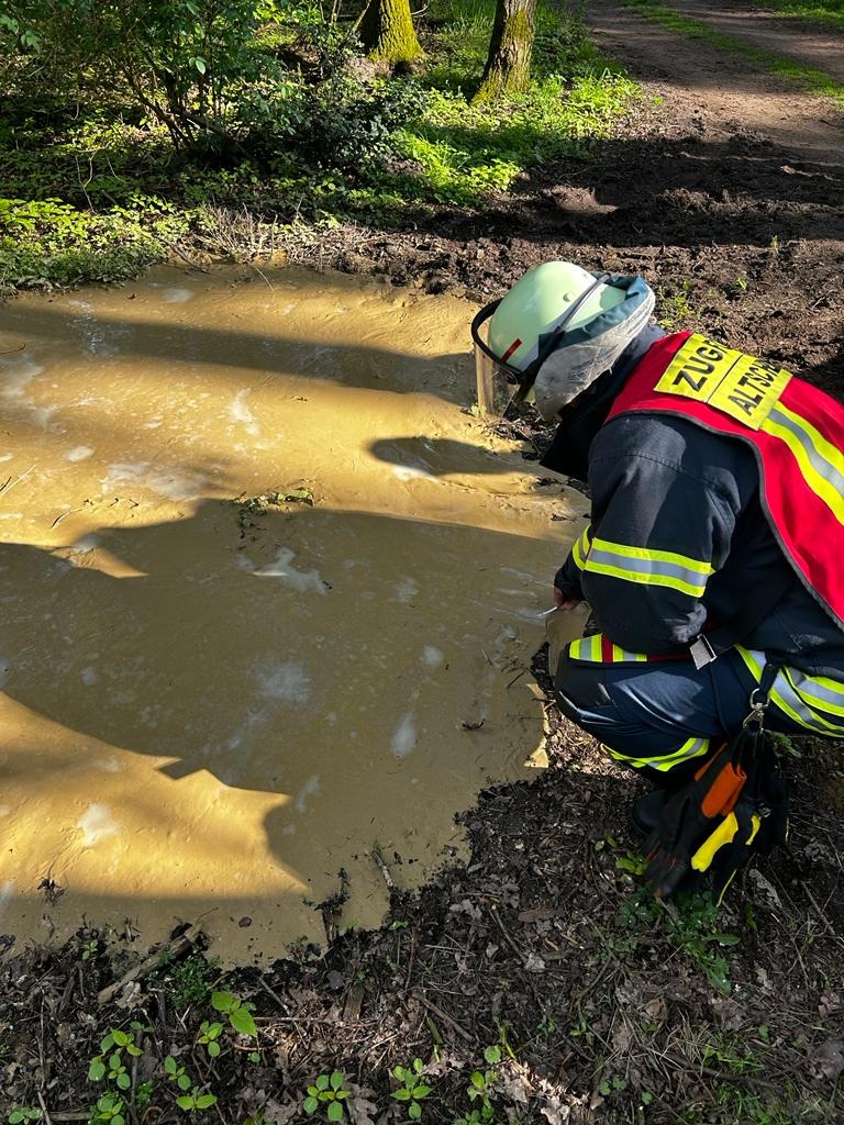 FW-Schermbeck: Unbekannte Substanz