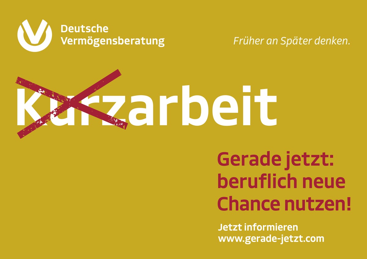 #geradejetzt: Karriere trotz Krise / Top-Berufschancen bei der Deutschen Vermögensberatung