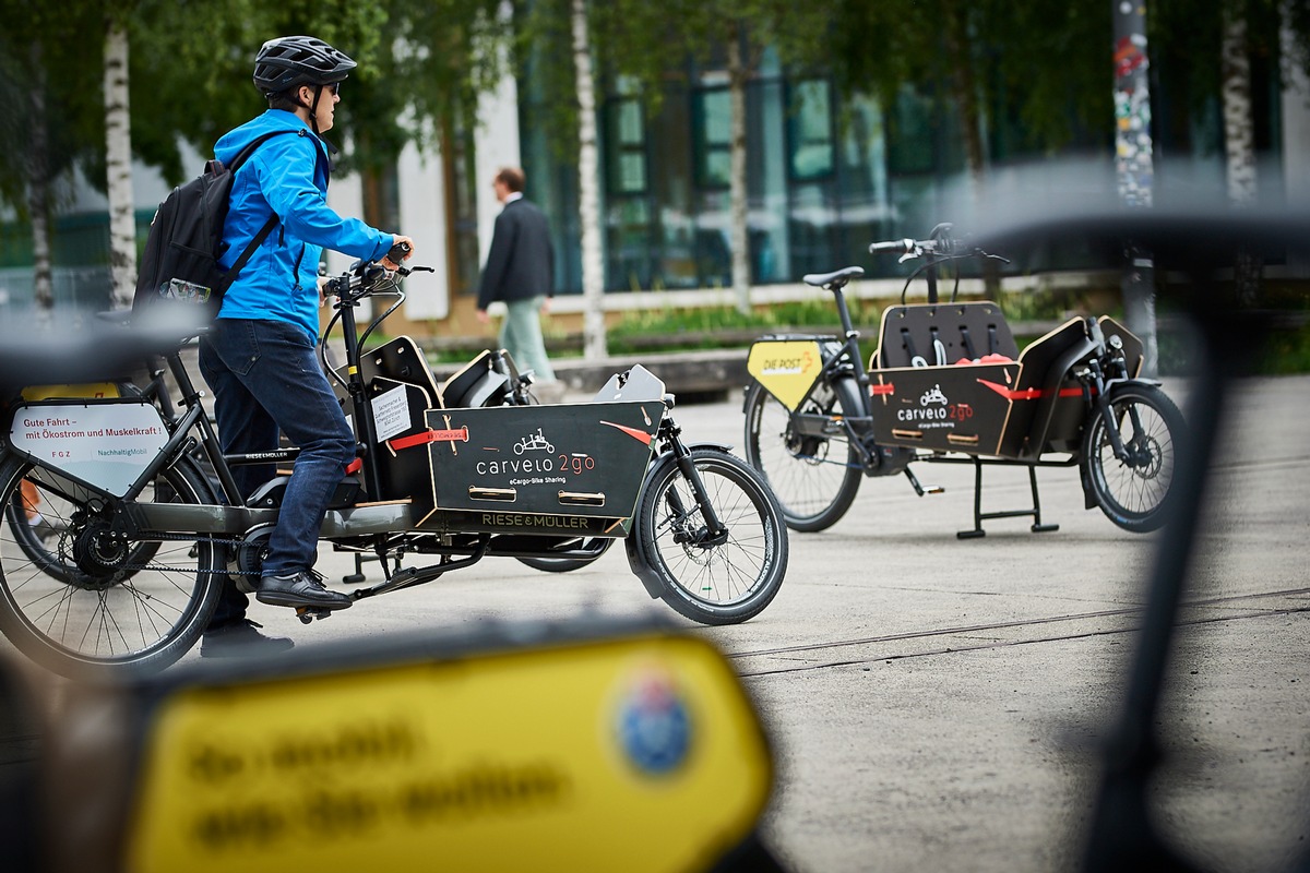 «Happiness to go»
Das Schweizer eCargo-Bike Sharing «carvelo2go» mit Rekordjahr