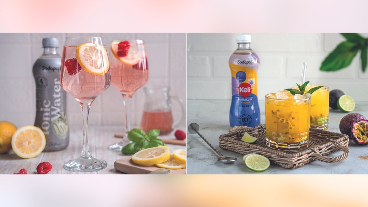 Getränkeklassiker neu interpretiert: Der Sommer kann kommen mit den fruchtig-spritzigen Sommer-Cocktails von SODAPOP