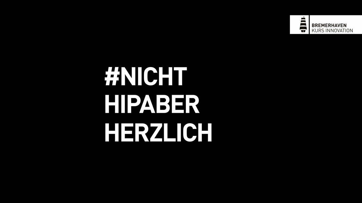 #nichthipaberherzlich / Einfach ehrlich - Bremerhavener:innen werben in humorvollen Videos für ihre Stadt