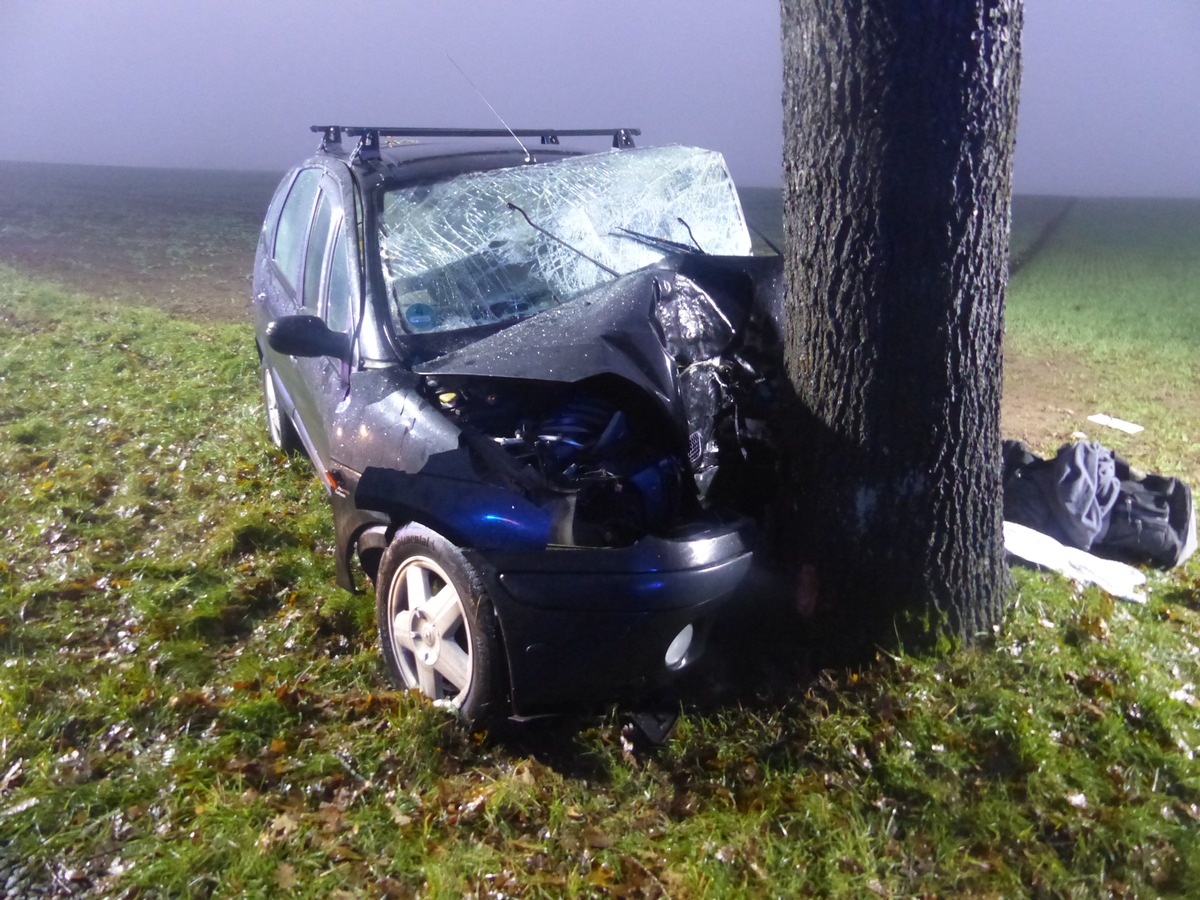 POL-CUX: Schwerer Verkehrsunfall in Wanna (Lichtbild in der Anlage)