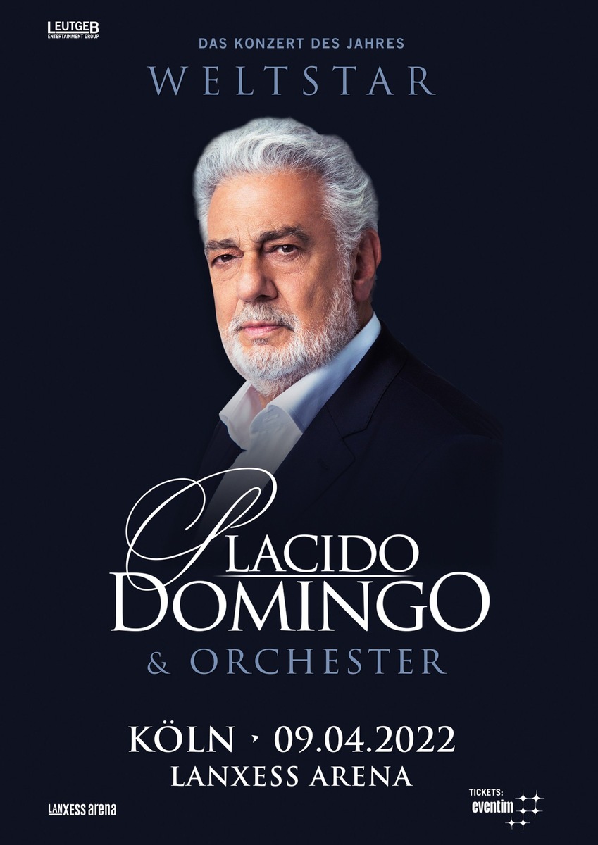 KONZERTVERSCHIEBUNG von PLACIDO DOMINGO in Köln aufgrund von COVID-19!