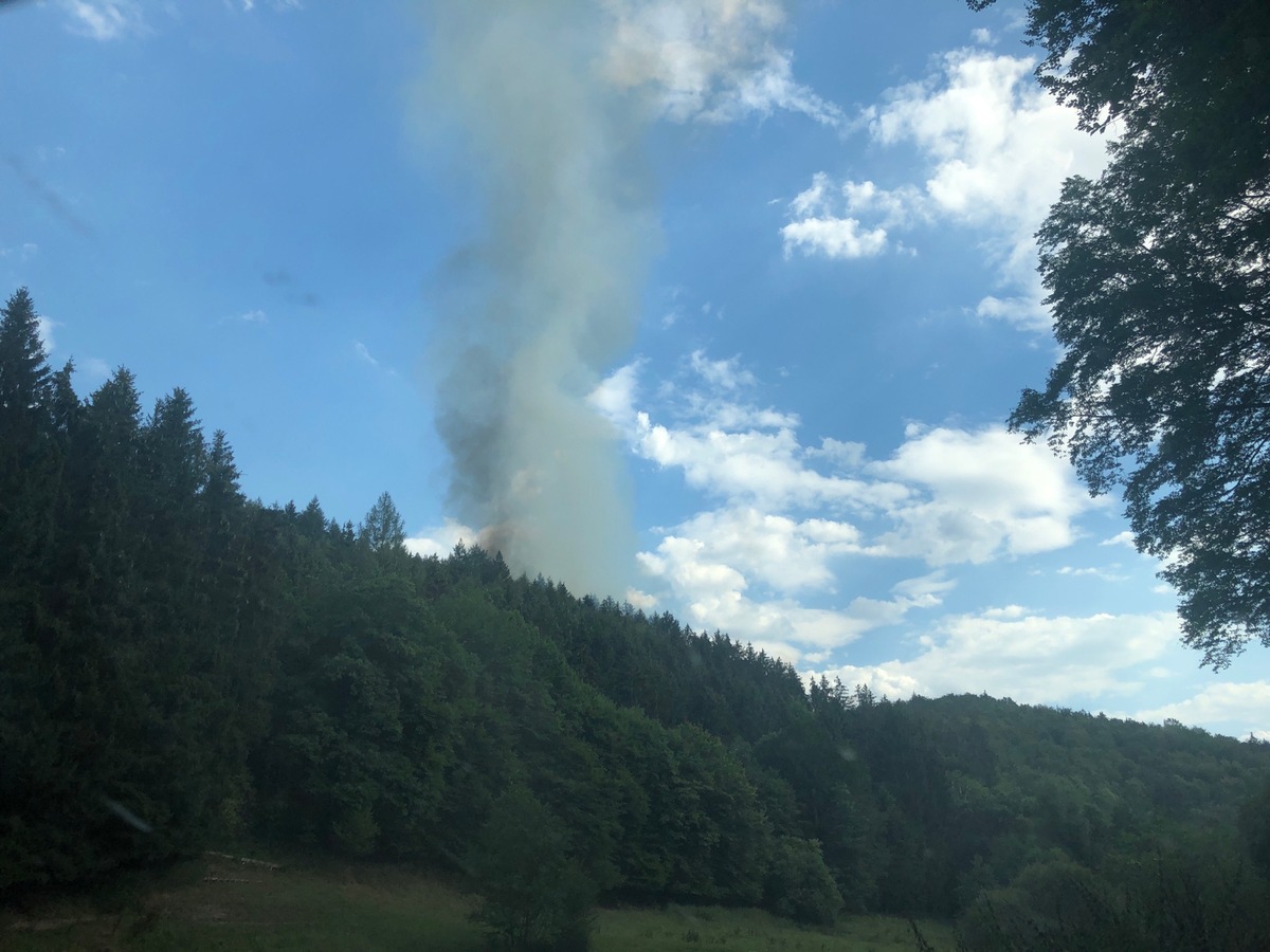 POL-PDNR: Medieninformation - Nachtragsmeldung zu einem Flächen- bzw. Waldbrand