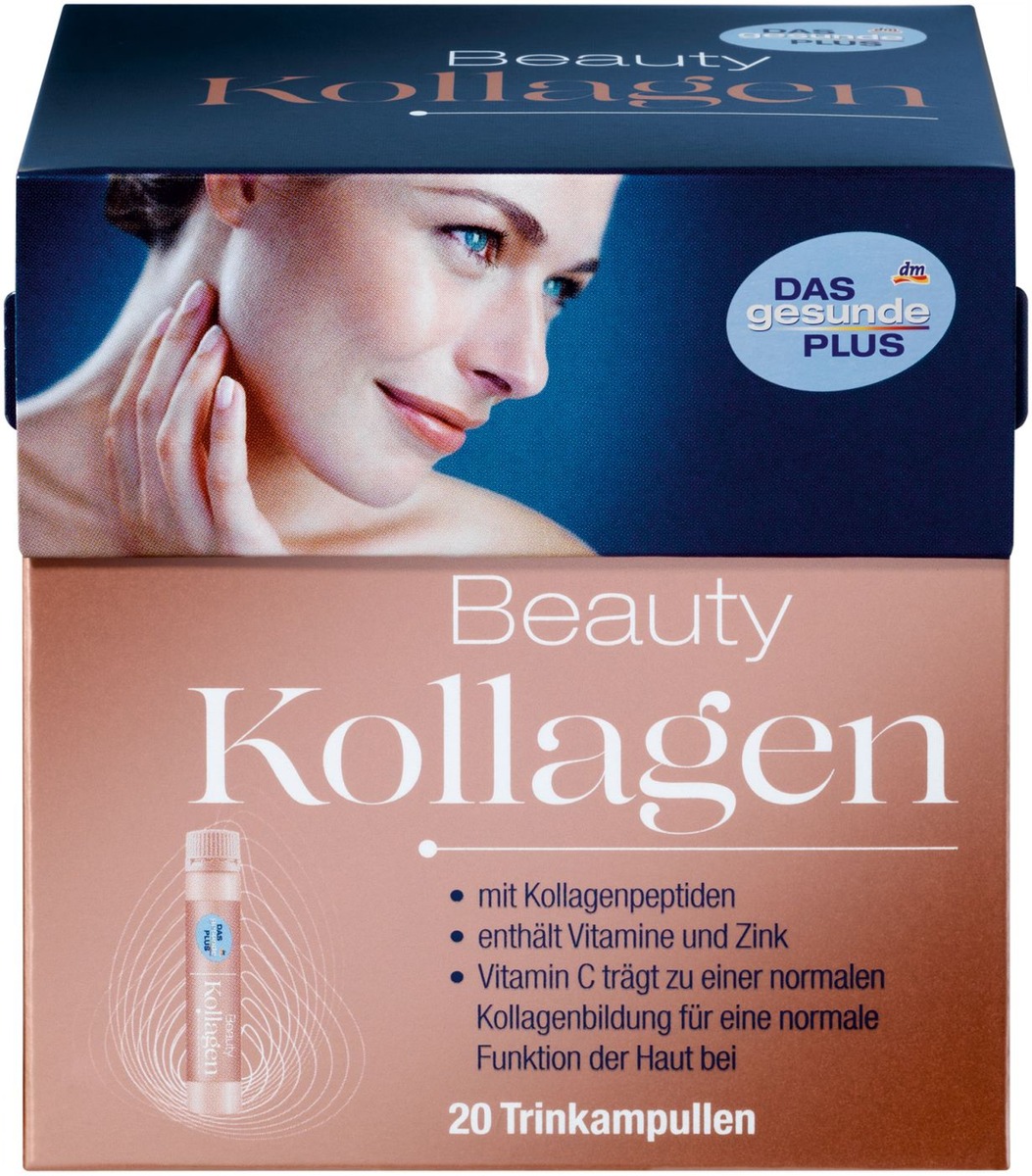 Verbraucherinformation: dm ruft aus Gründen des vorbeugenden Verbraucherschutzes den Artikel &quot;DAS gesunde PLUS Beauty Kollagen&quot; mit dem Mindesthaltbarkeitsdatum 06.2020 und der L-Nr.: L39/1148 zurück