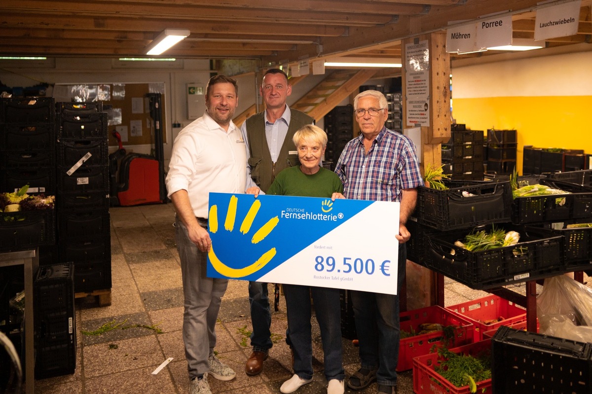 DEUTSCHE FERNSEHLOTTERIE fördert in Rostock