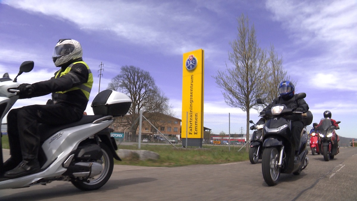 Bolides citadins à deux roues: le TCS teste des scooters 125 ccm