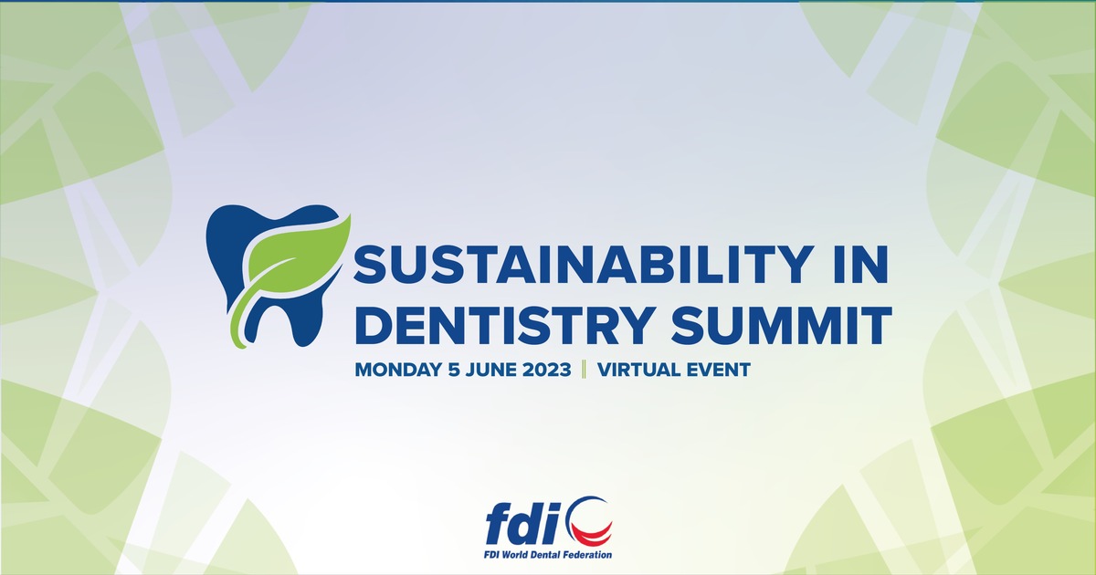 Die virtuelle Konferenz der FDI World Dental Federation beim WORLD ENVIRONMENT DAY stellt nachhaltige Praktiken in der Zahnmedizin für eine grünere Zukunft vor