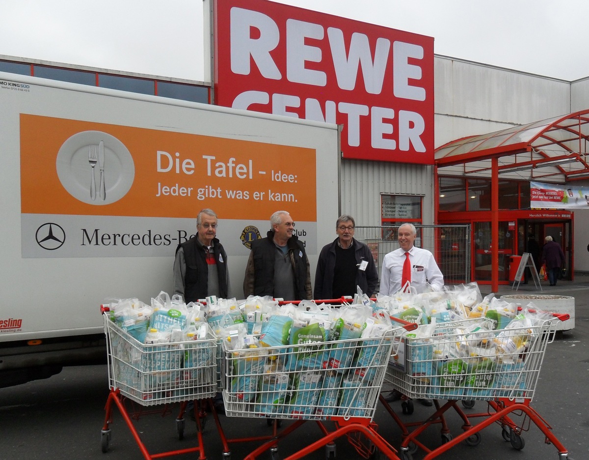 1.430 Tonnen Lebensmittel für die Tafeln (FOTO)