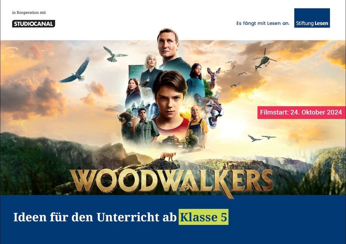 Presseticker: Unterrichtsmaterial zum Filmstart von „Woodwalkers“