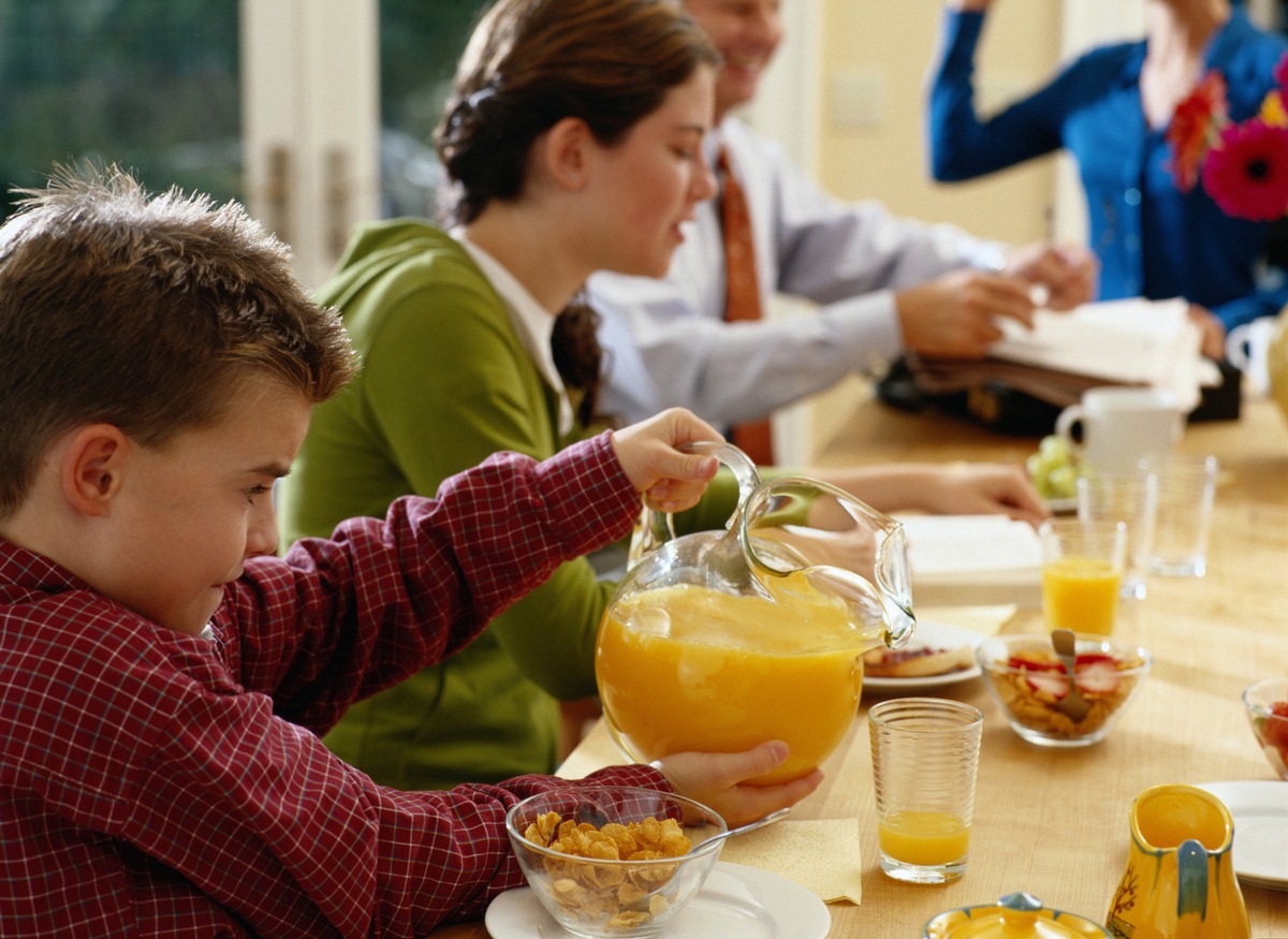 Kids: Fruchtsaft steht hoch im Kurs